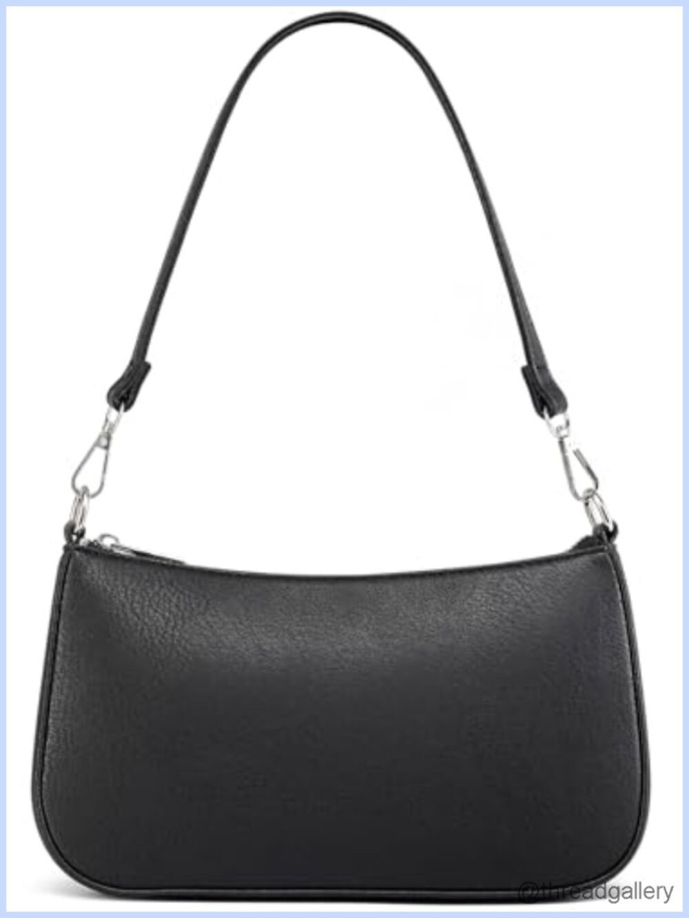 Hobo Shoulder Bag PU Leather Crossbody Purse Removable Strap